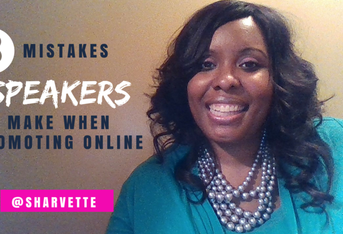 3 Mistakes Speakers Make When Promoting Online