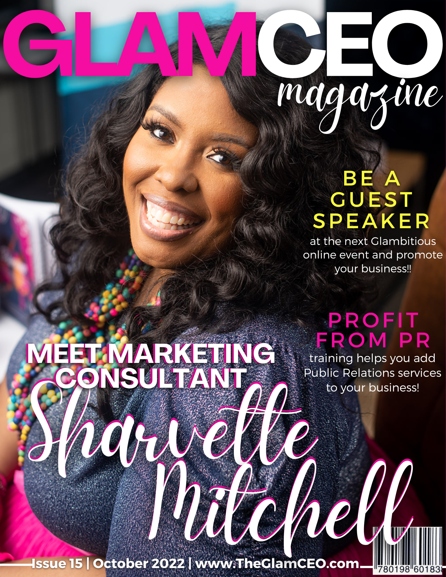 GlamCEO magazine feature