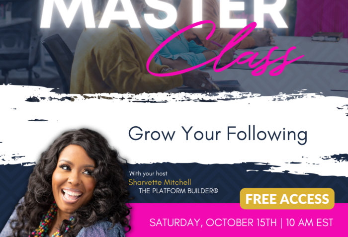 Grow Your Following masterclass