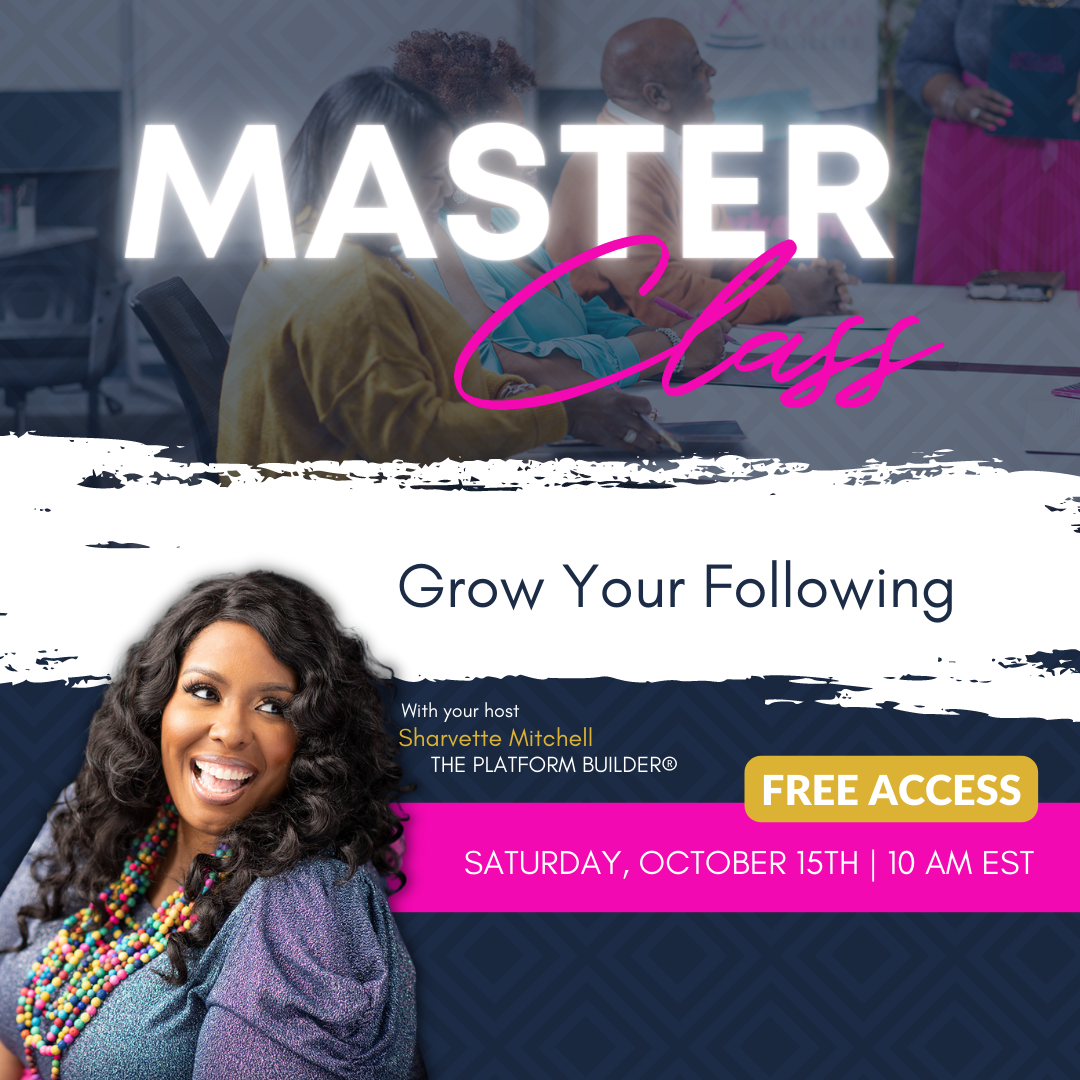 Grow Your Following masterclass