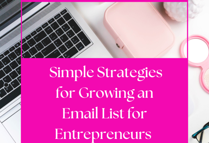 Growing an Email List